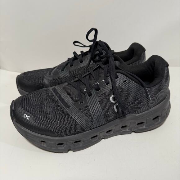 On Running Cloud Go Shoes Sneakers All Black 8.5 - Picture 2 of 9